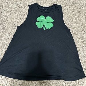 Pure Barre Shamrock St. Patrick’s Tank large